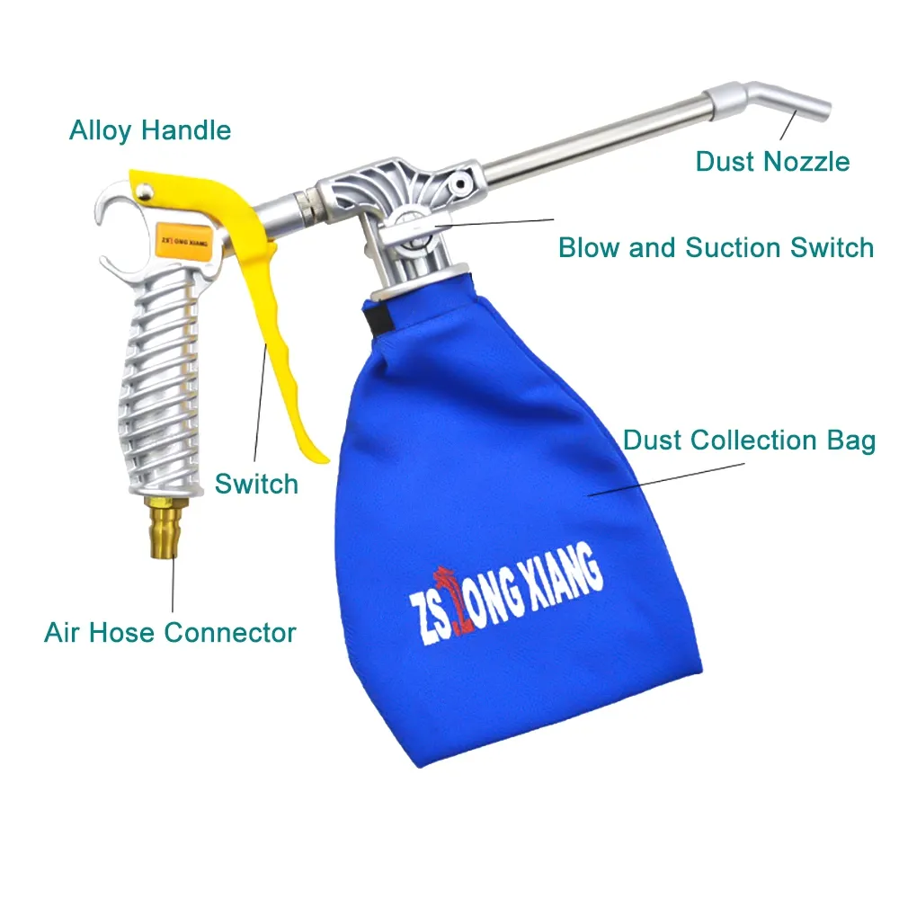 Industrial Powerful Pneumatic Suction Tool Spray Gun Air Compressor Air