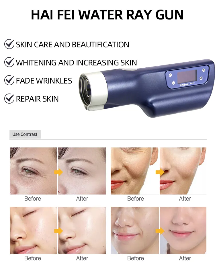 Haifeel-s mesogun Vacuum Injector Hyaluronic Mesotherapy Injection Gun Portable Korea Water Meso Injector Gun