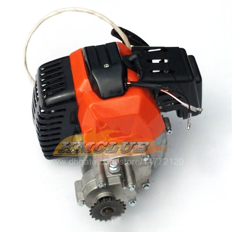 Motor de motor de 2 tiempos de 49cc para mini Pocket Bike Scooter Dirt  Bikes ATV Quad Motorized Bicycle