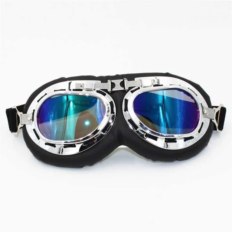 Wholesale Retro Motorcycle Bomber Glasses Safety For Harley Pilot