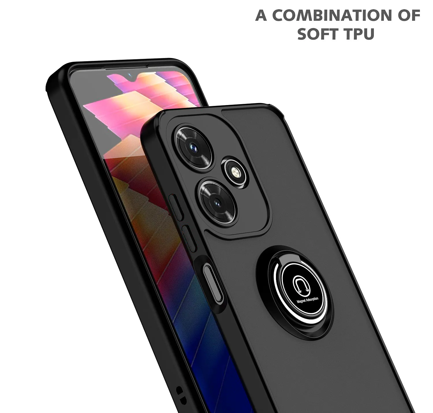Suministro Al Por Mayor Caso De Soporte De Anillo Para Infinix Note 40 ...