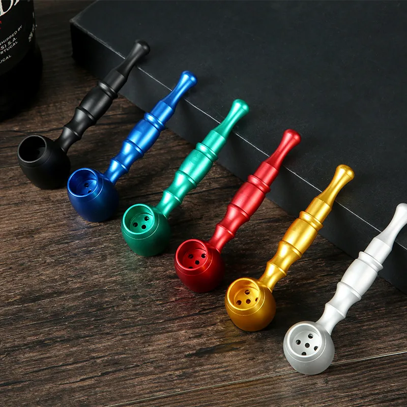 tobacco pipe wholesale Natural Serpentine Smoking /Tobacco Pipe with Snake Carving Smoking Pipes Aluminum Alloy Pipes,