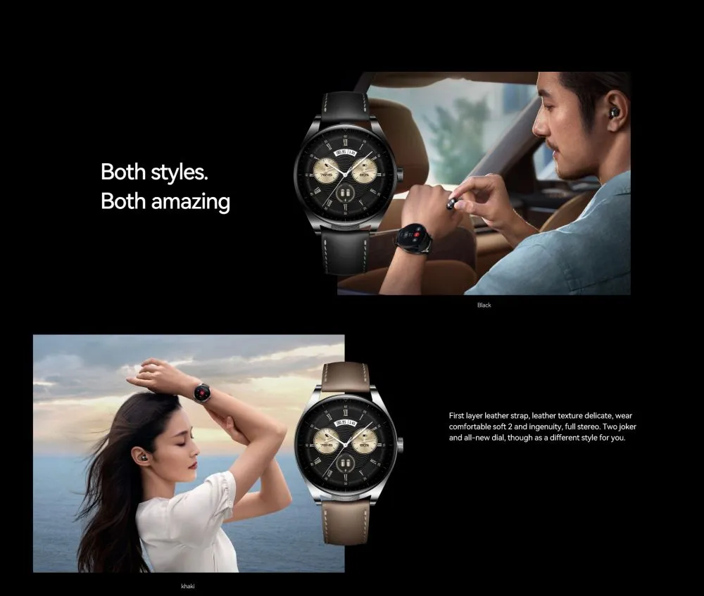 Experience Ultimate Convenience with Genuine  WATCH Buds- Two-in-One Smart Watch and Headphones with AI Noise Reduction for Crystal Clear Calls