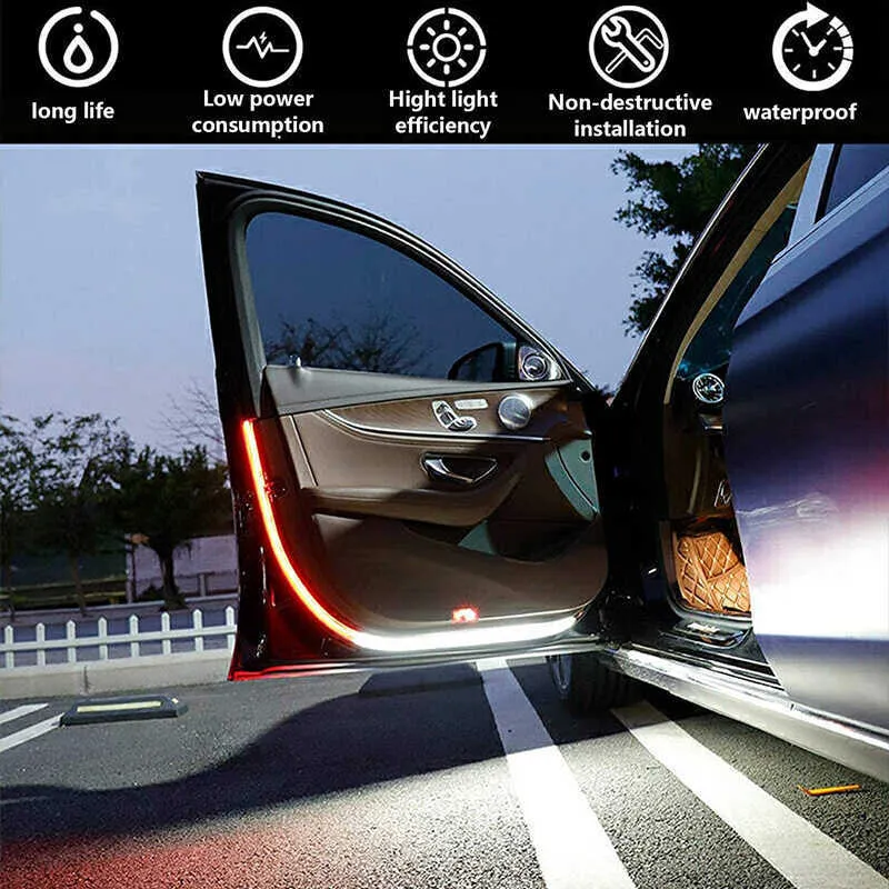 LED One Door Cars Welcome Light Strips 12V 120cm Warning Light With Ambient Lamp Strip For Safety And Decoration From Autohand elitestore 6.82 DHgate.Com
