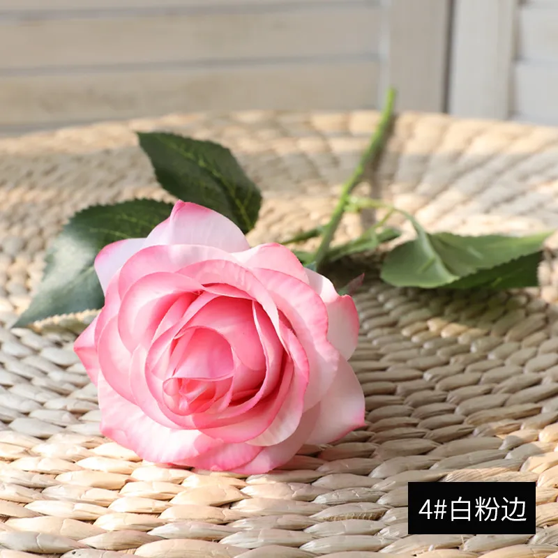 10 Rosas Artificiales Amarillas De Seda - 52cm De Alto, Realistas, Para Decorar Casa, Oficina O Fiestas