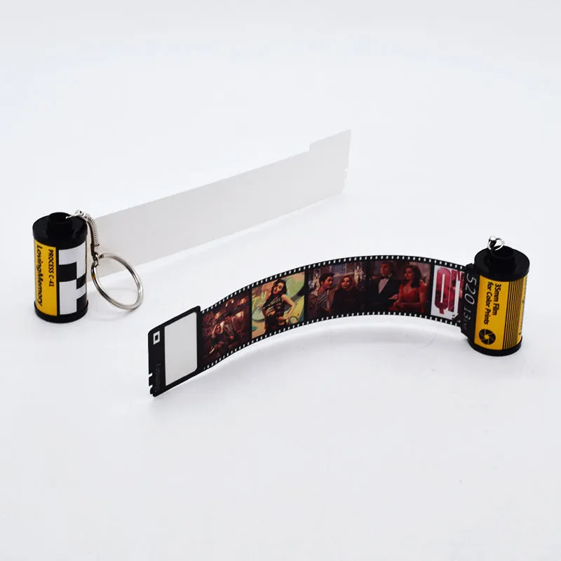 DIY Anniversary Gift: Sublimation Memory Ted Film Keychain With
