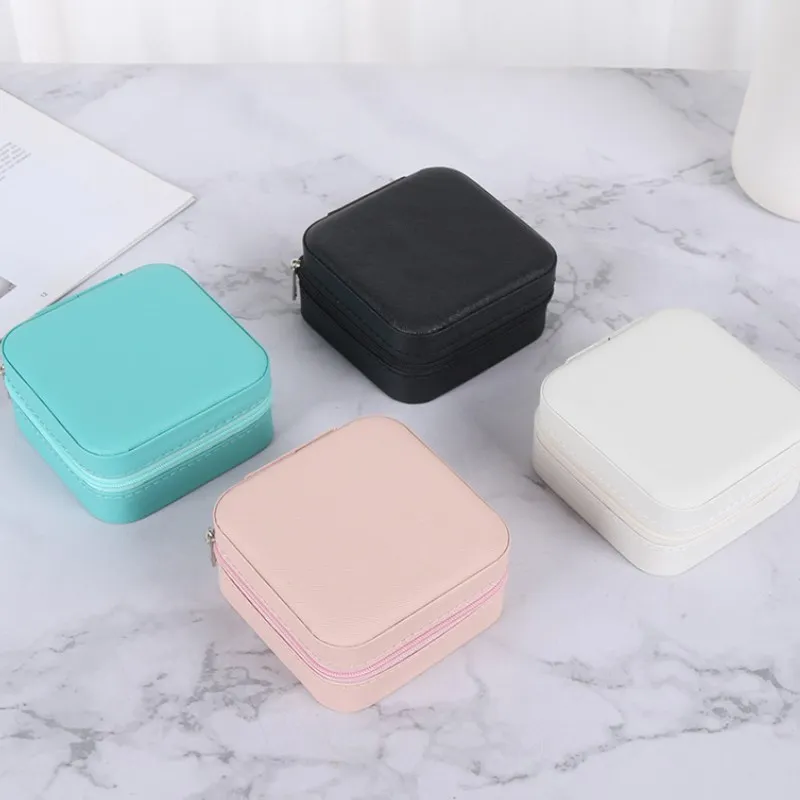 Portable Mini Small Jewelry Box Organizer For Women Macaron Colors, Small  Storage Case For Rings, Earrings, And Necklaces From Hx_zaka, $1.11