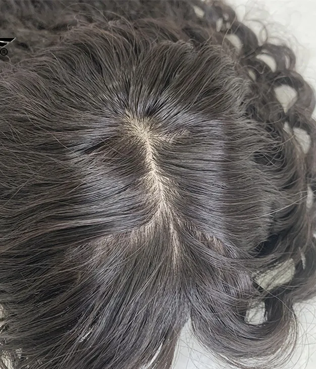 Ladies toupee top