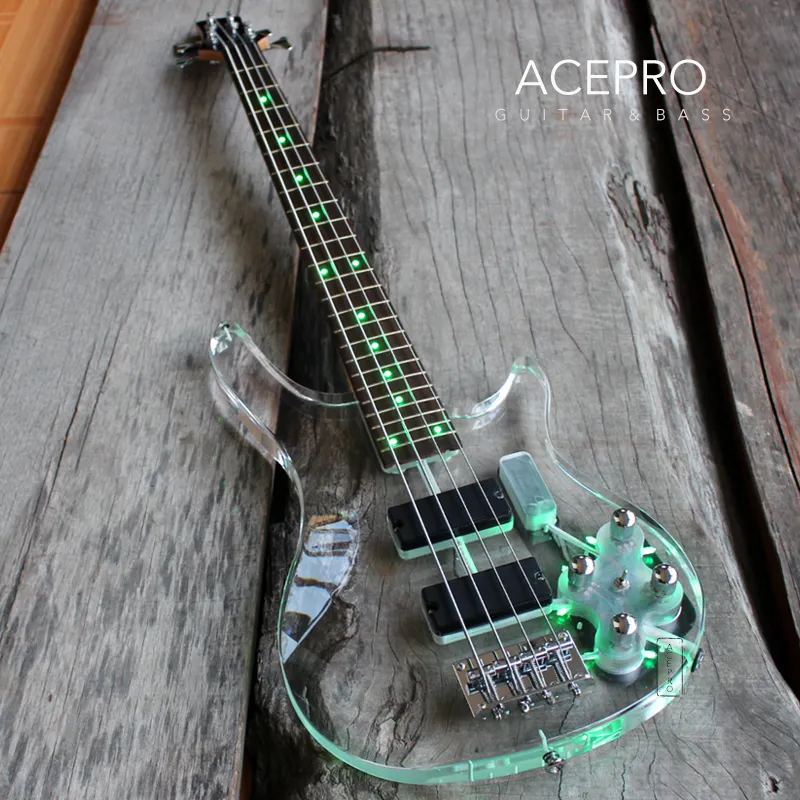 Acrylic on sale bass guitar