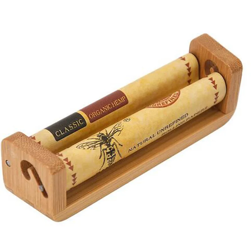 Wood Automatic Rolling Machine For Cigarette Tobacco, 78mm & 110mm Papers,  Rolling Cone Paper, Wooden Smoking Pipe, Dry Herb, Vs Honeypuff - DHL from  Dhgate Accessories