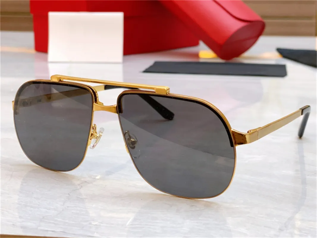 Gold frame sunglasses mens hot sale