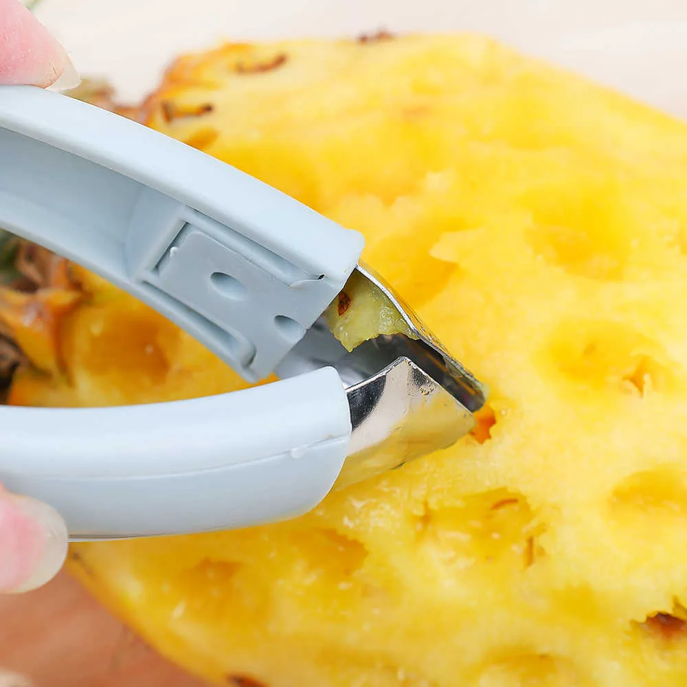 Neue Ananas Auge Corer Schäler Multifunktionale Edelstahl Erdbeere Huller  Obst Samen Entferner Cutter Home Küche Zubehör Von 4,49 €