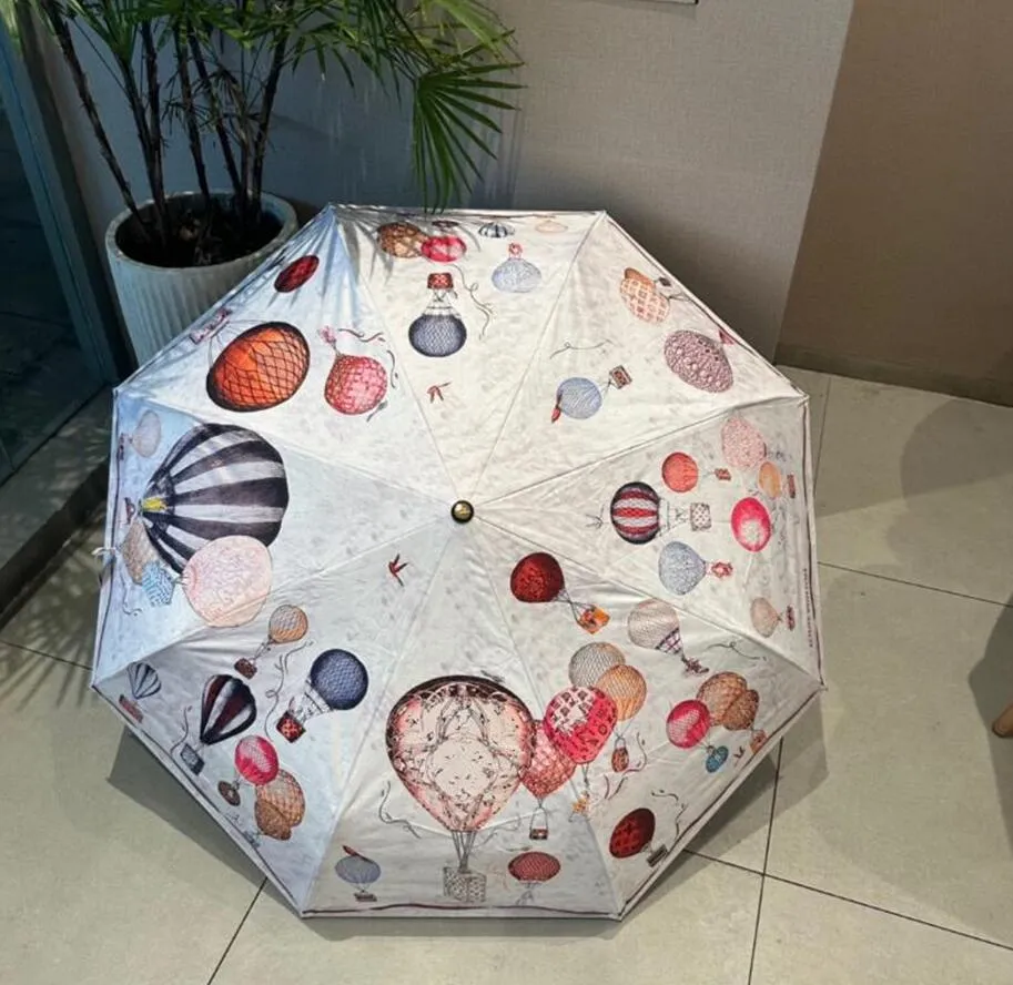 Designer Marken UV Schutz Regenschirme, Modisch, Vollautomatisch