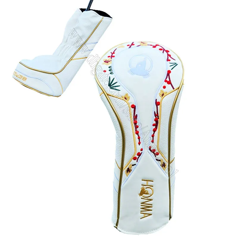 Golf Club Iron 5-11-AS Head Cover Honma Classic Black Carbon