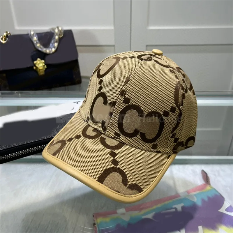 Beige / Brown GG Canvas Fedora