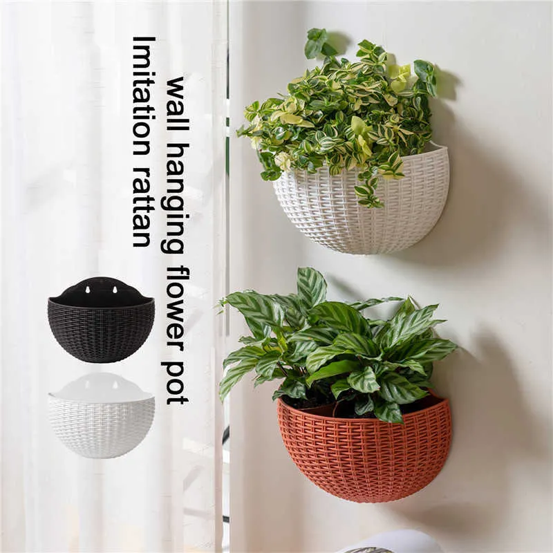 Cesto Appendere In Plastica KOBA Trench-Tek – Verde, 1.5 Galloni – Fioriera Tradizionale
