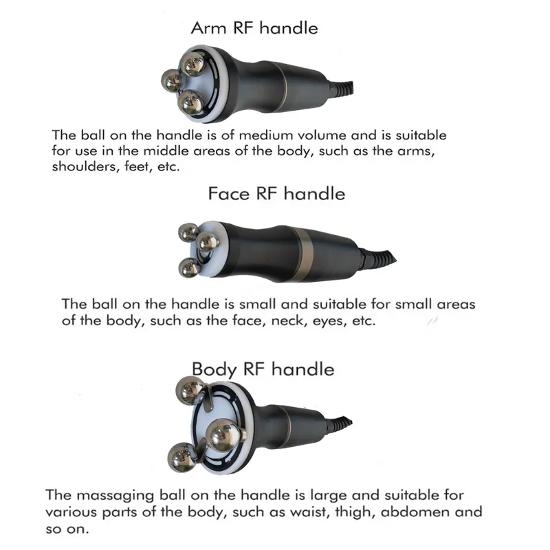 RF Rotating Skin Lifting & Anti Aging Skin Tightening Equipment With LED Light For Fat Removal