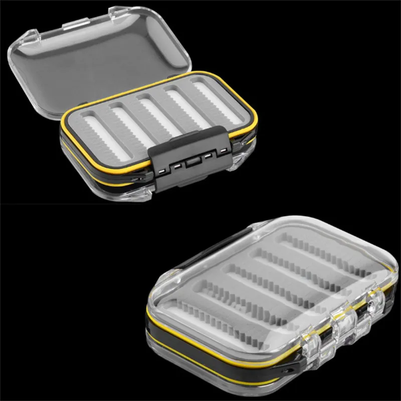 Lightweight Pocket Fishing Tackle Box With Double Sided Tackle For