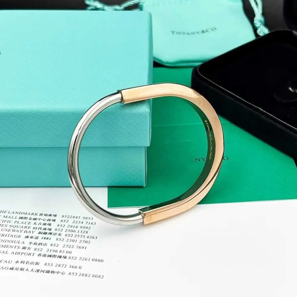 Personalized Tiffany Can U Shaped Lock T Bracelet High Beauty