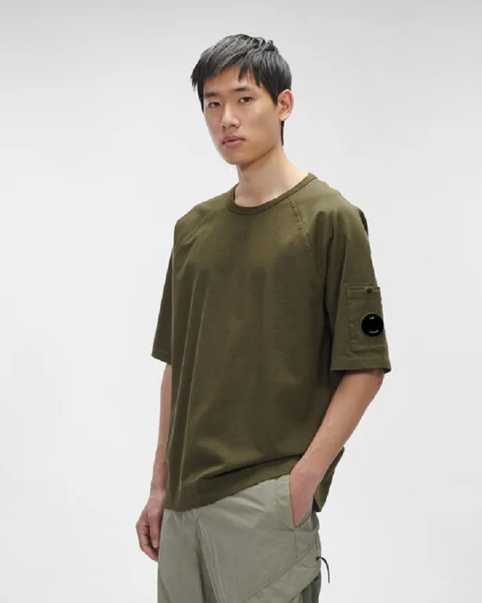【C.P. COMPANY】s Graphic Short Sleeve T-shirt/送料込み DHgate.com:CP Company Europe Mens Relaxed Summer Cotton T