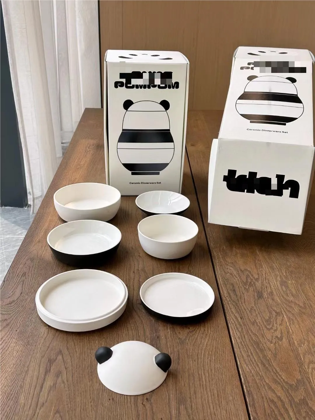 Set De Platos Asiáticos: Juego De Vajillas De Cerámica Redonda