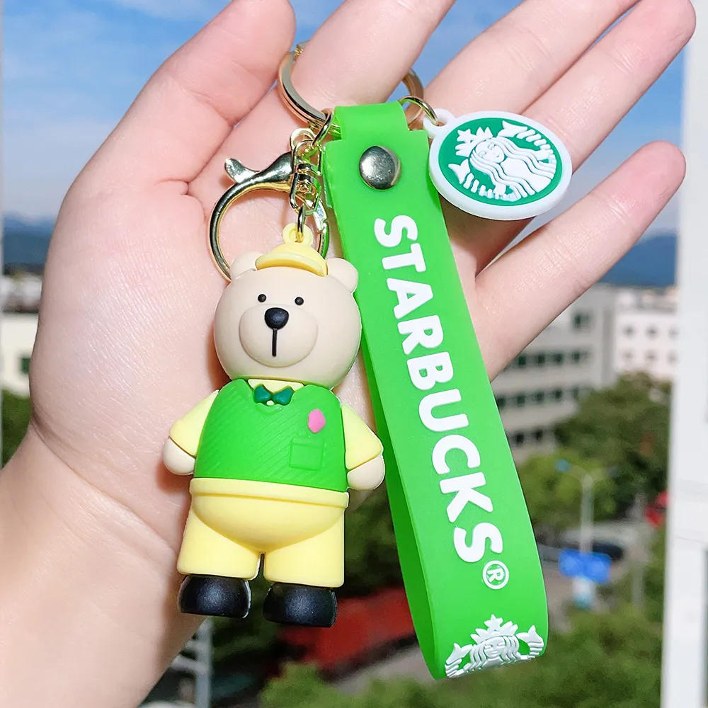 MINI KEYCHAIN STARBUCKS Coffee Cup Key Chain Key Holder 