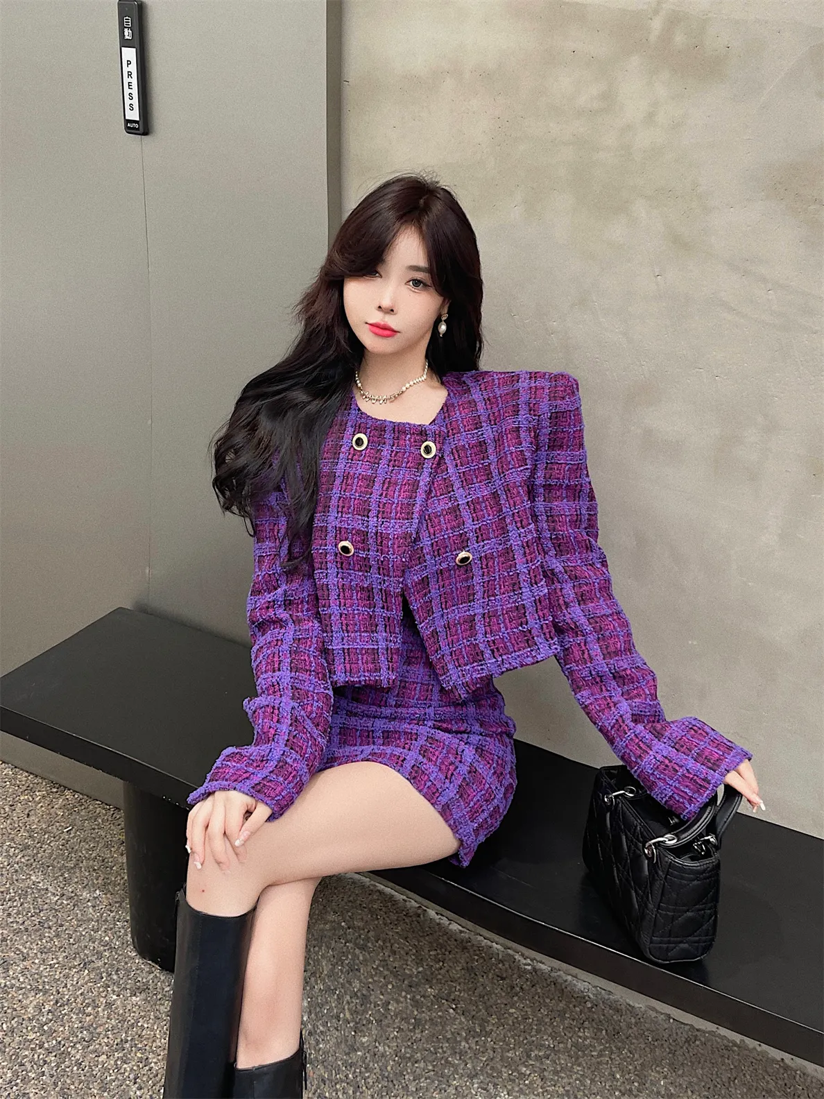 Fake Two-piece Top and Skirt – KUOSE.com