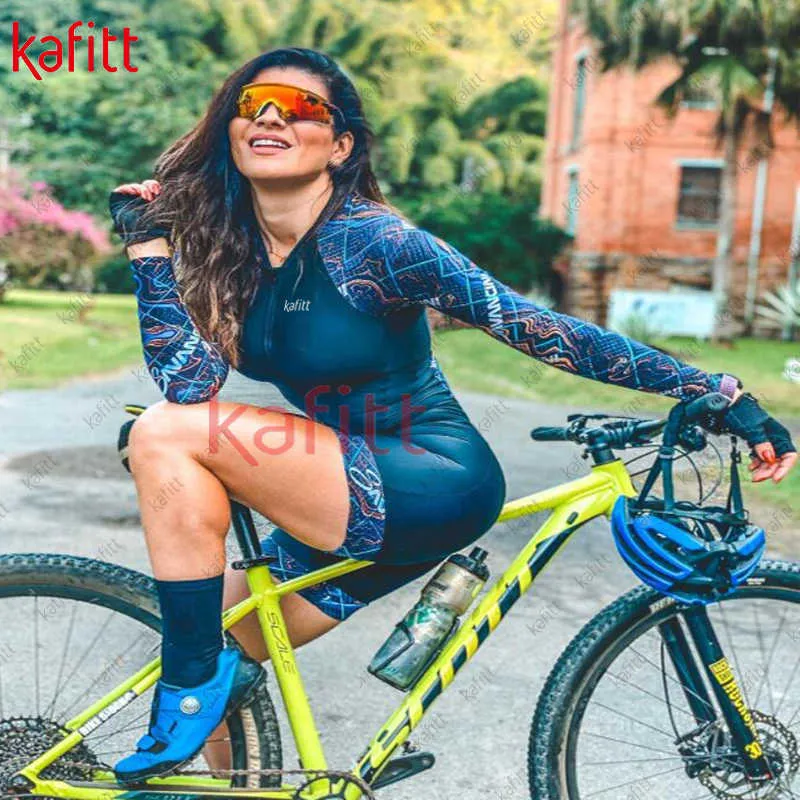 Vêtements de cyclisme Ensembles Kafitt Equipment Cycliste Femme Shorts  Cycliste Femme Combinaison Cycliste Femme Combinaison Cyclisme Singe  Collants