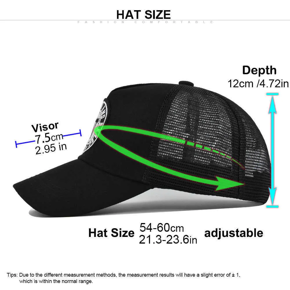 Breathable Black Fishing Vented Baseball Caps For Men And Women