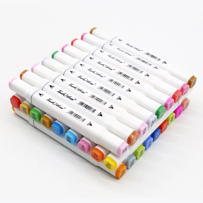 Student Dual Color Marker Pen Drawing Sketch Marker Pen Anime Art Supplies  Manga Brush Creative Christmas Gifts From 33,81 €