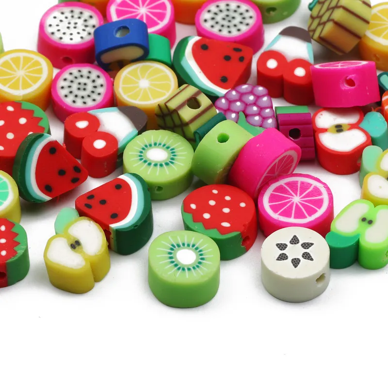 Fruit Polymer Clay Spacer Silicone Beads Wholesale For DIY Jewelry Making  From Fashionjewelry0316, $3.35