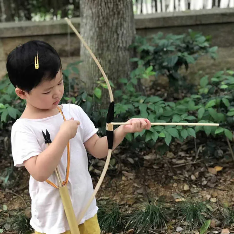 Arc Flèche Tir Arcs Enfants À Lextérieur Et Flèches Avec Boîte À