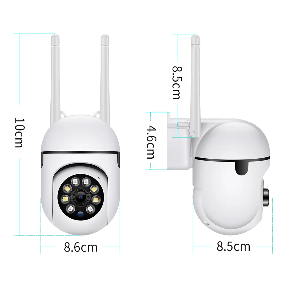 A7 Wireless IP Security Cameras 1080P PTZ Webcam... From ...