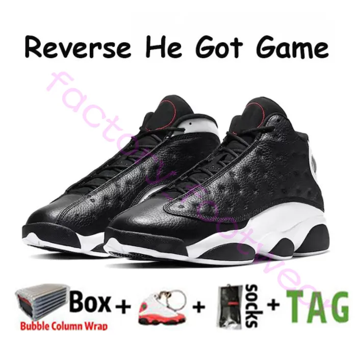 2023 Jumpman 13 Basketball Shoes 2022 University Blue Reverse He Got Game Playoffs Black Flint Hyper Royal Reflective Mens And Womens Sneakers Trainers In Size 13 With Box From Factory footwear 35.07 ...