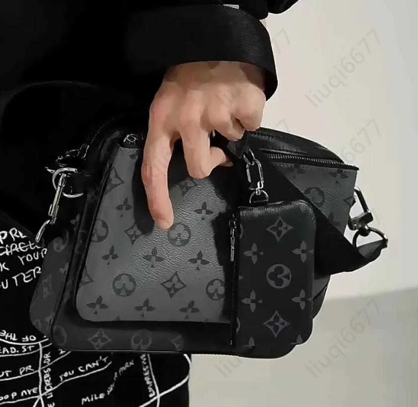 Hochwertige Designer Taschen Fur Herren Und Damen POCHETTE TRIO Cross Body Geldborsen Leder Einkaufstasche Patchwork Handtasche Umhangetaschen Geldborse Umhangetasche Mit Staubbeutel Von 14 52 DHgate