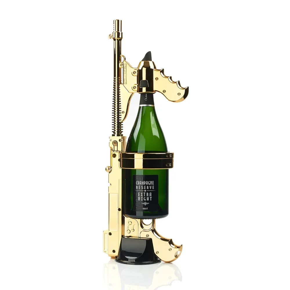 CHAMPAGNEGUN シャンパンガン　SpecialEdition パーティーラウンジ用ジェットボトルポアラー付き3色シャンパン