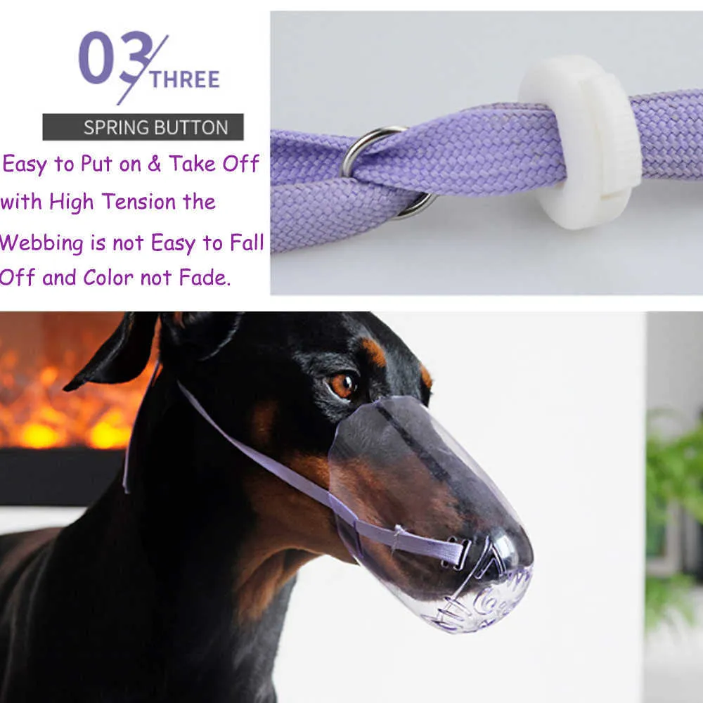 Dog muzzle for bathing hot sale