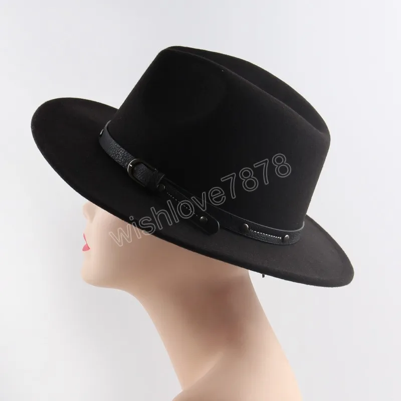 Black Hawk Wide Brim decora Wool