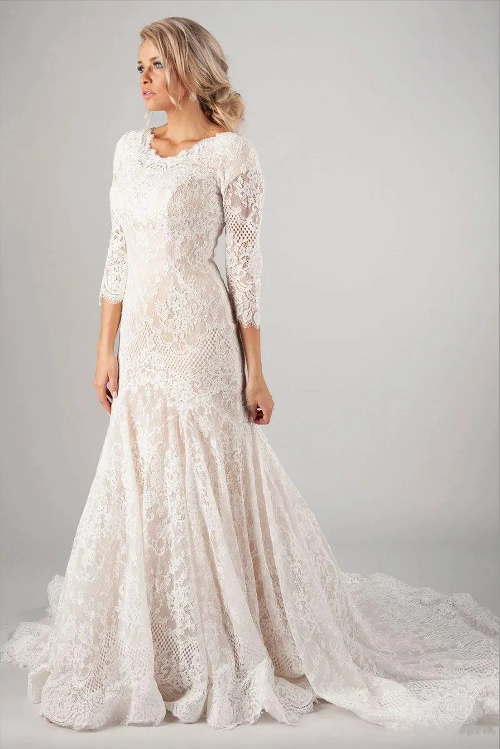 Lds modest formal dresses hotsell