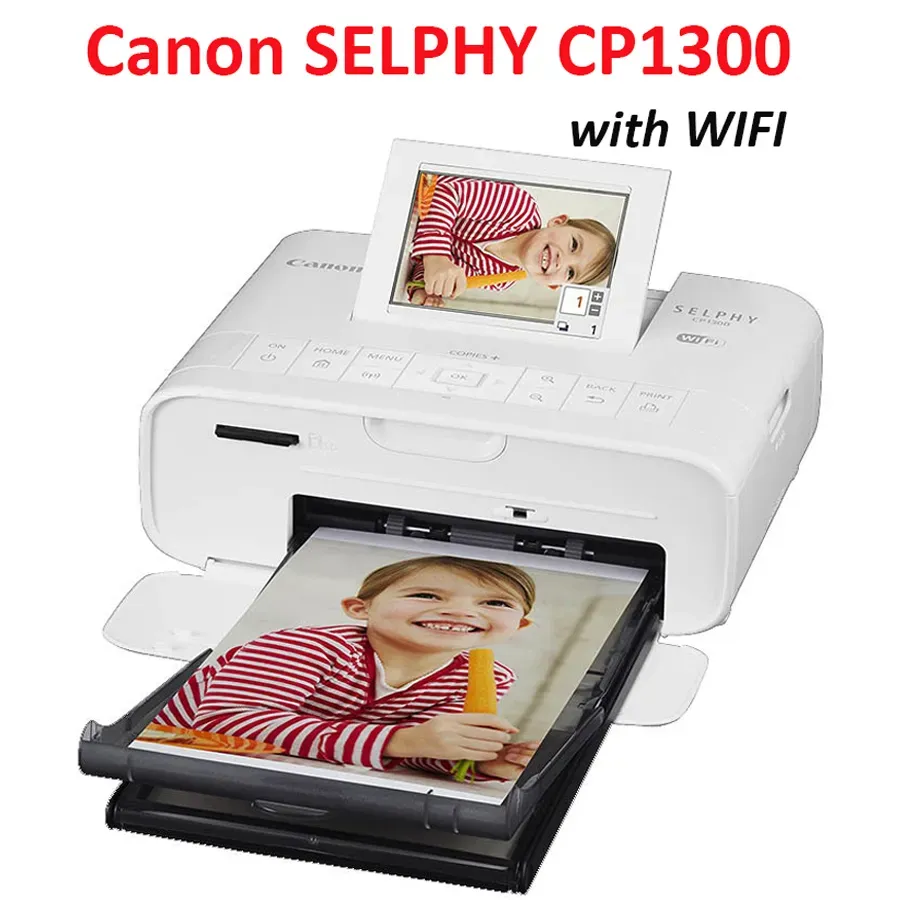 Kit Stampante Fotografica Compatta Canon SELPHY CP1300 Wifi Abito Wireless  Carta Fotografica KP 108IN RP 108 KP 36 KC 36 KL 36 Da 1.254,66 €