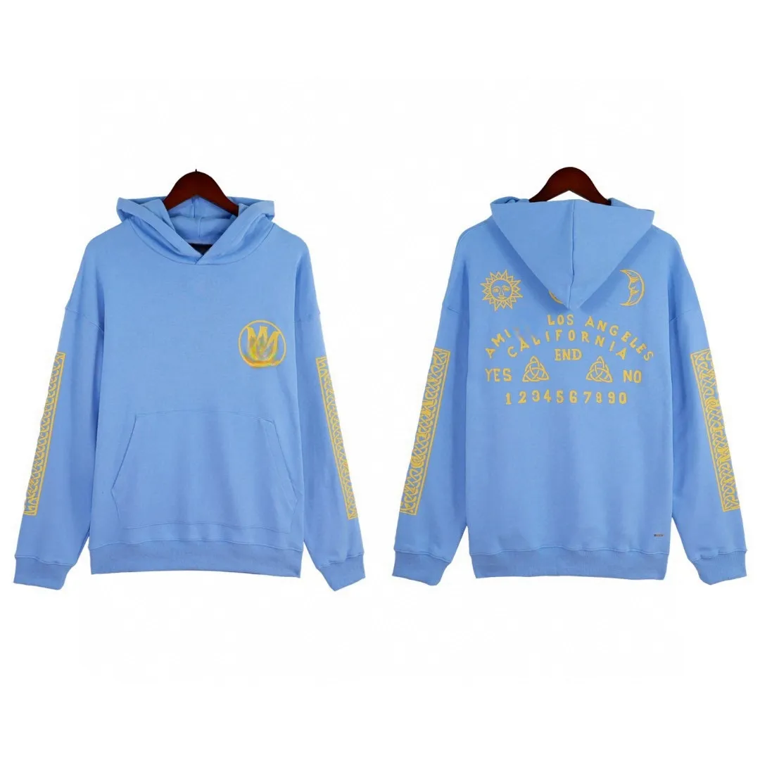 Black and yellow designer hoodie sale