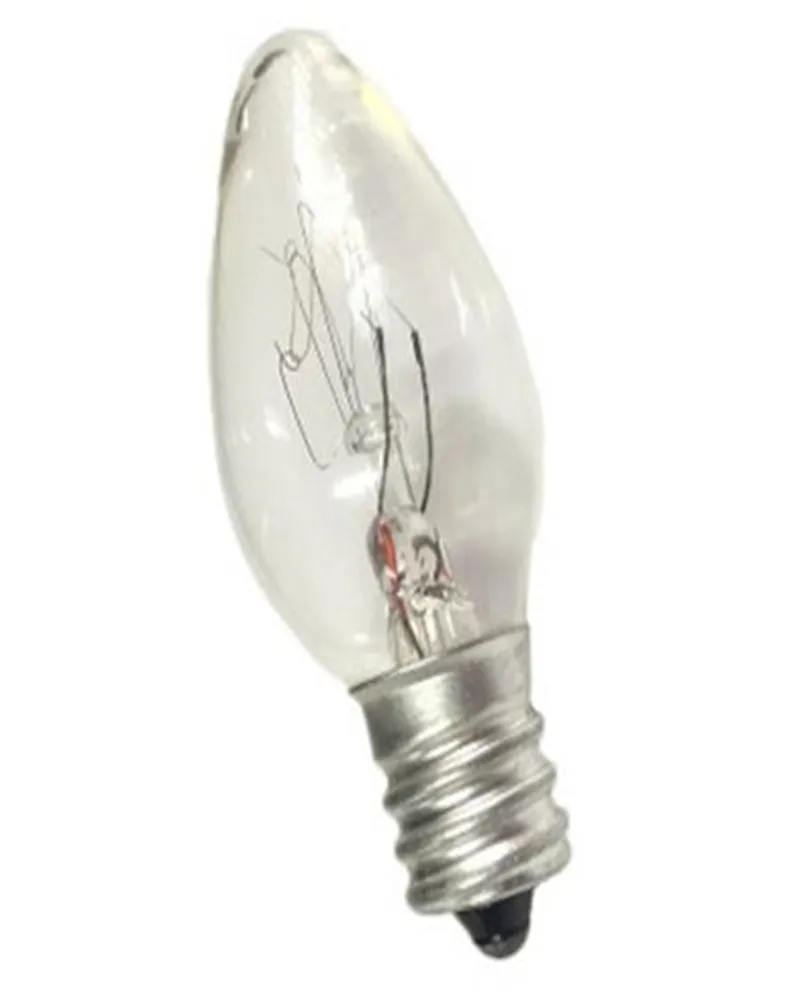 C7 E12 110V 120V 15W Hamalayan Salt Bulbs Energy Saving &Fluorescent Bulb 2500k From Capacitors
