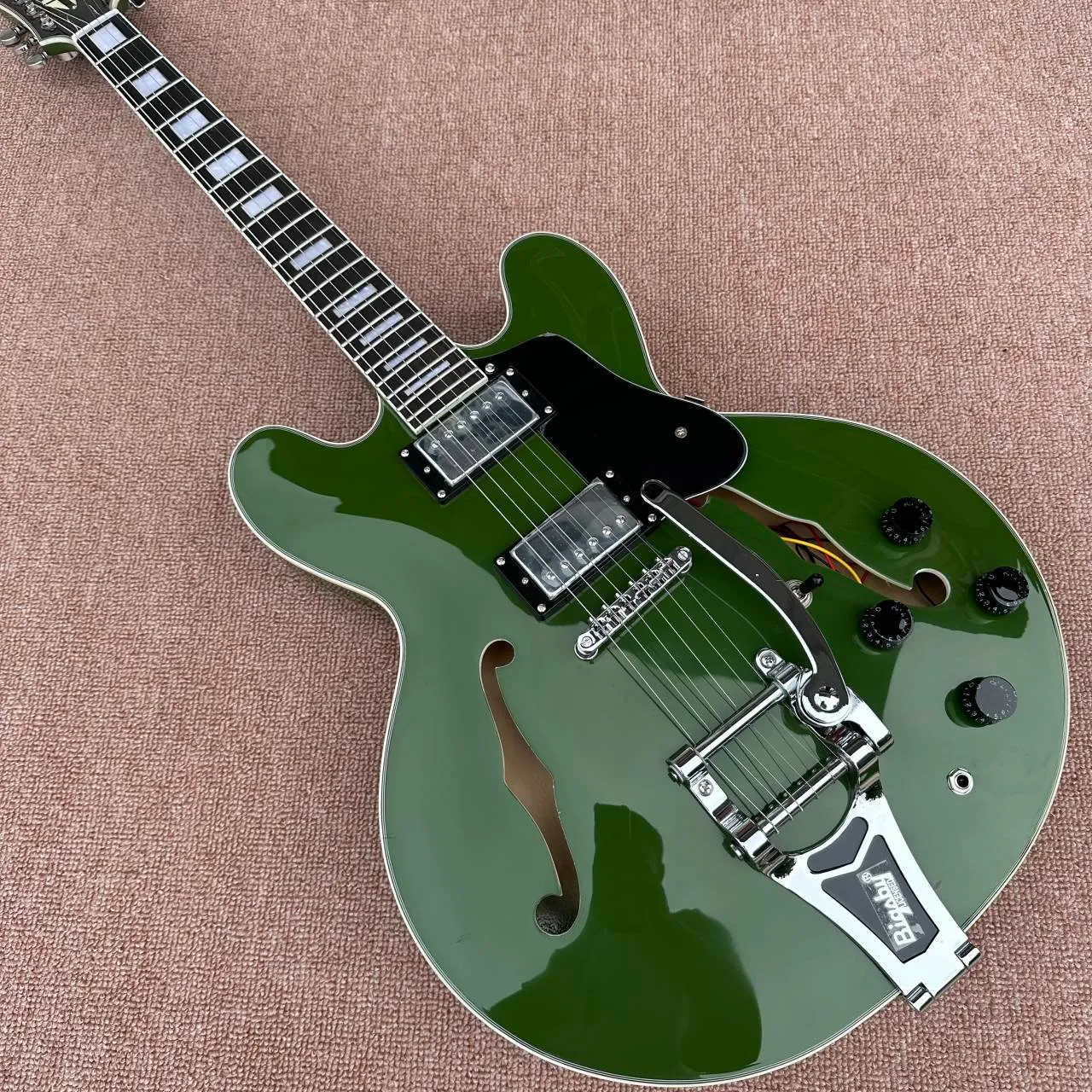 Gitar hollow body custom deals