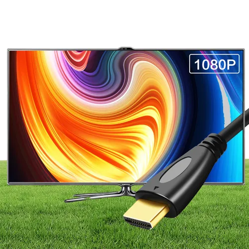 Premium HDMI Cable - High Speed 1080P 3D Video Cord, Gold Plated, V1.4 ...