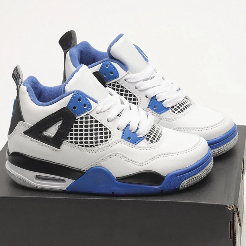 Anta Shoes Boys Lightweight Basketball Shoes Lace-up Running Shoe