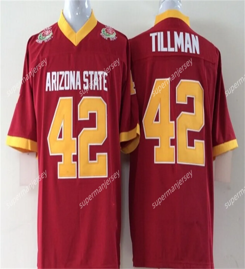 Arizona Cardinals Asu Tillman Jersey Sun Devils #42 Tillman