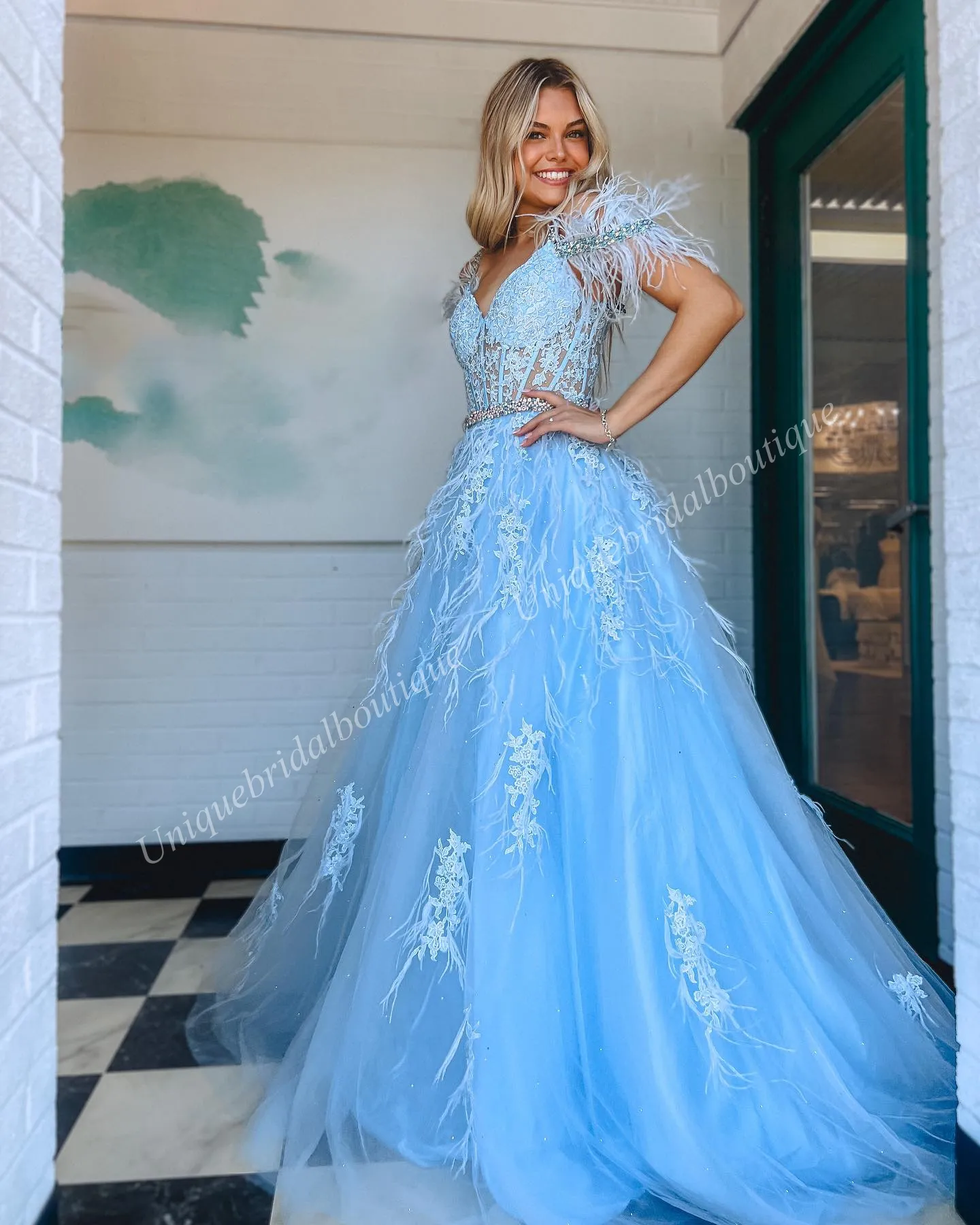 strapless open back dress Sherri Hill 55483 Evening Dress