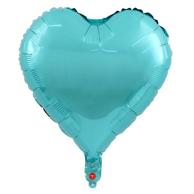 EW0104 50 Pack 18 Inch Heart Shaped Mylar Foil Balloons Valentines Day ...