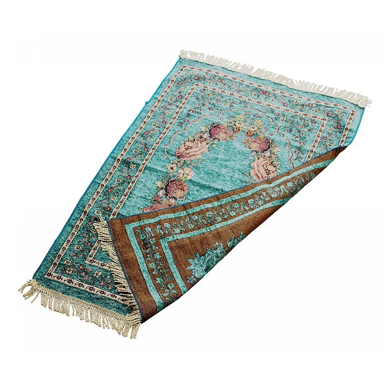 Waterproof Rectangular Prayer Mat For Islamic Muslim Women Soft Swadeshi Khadi Handloom Cotton