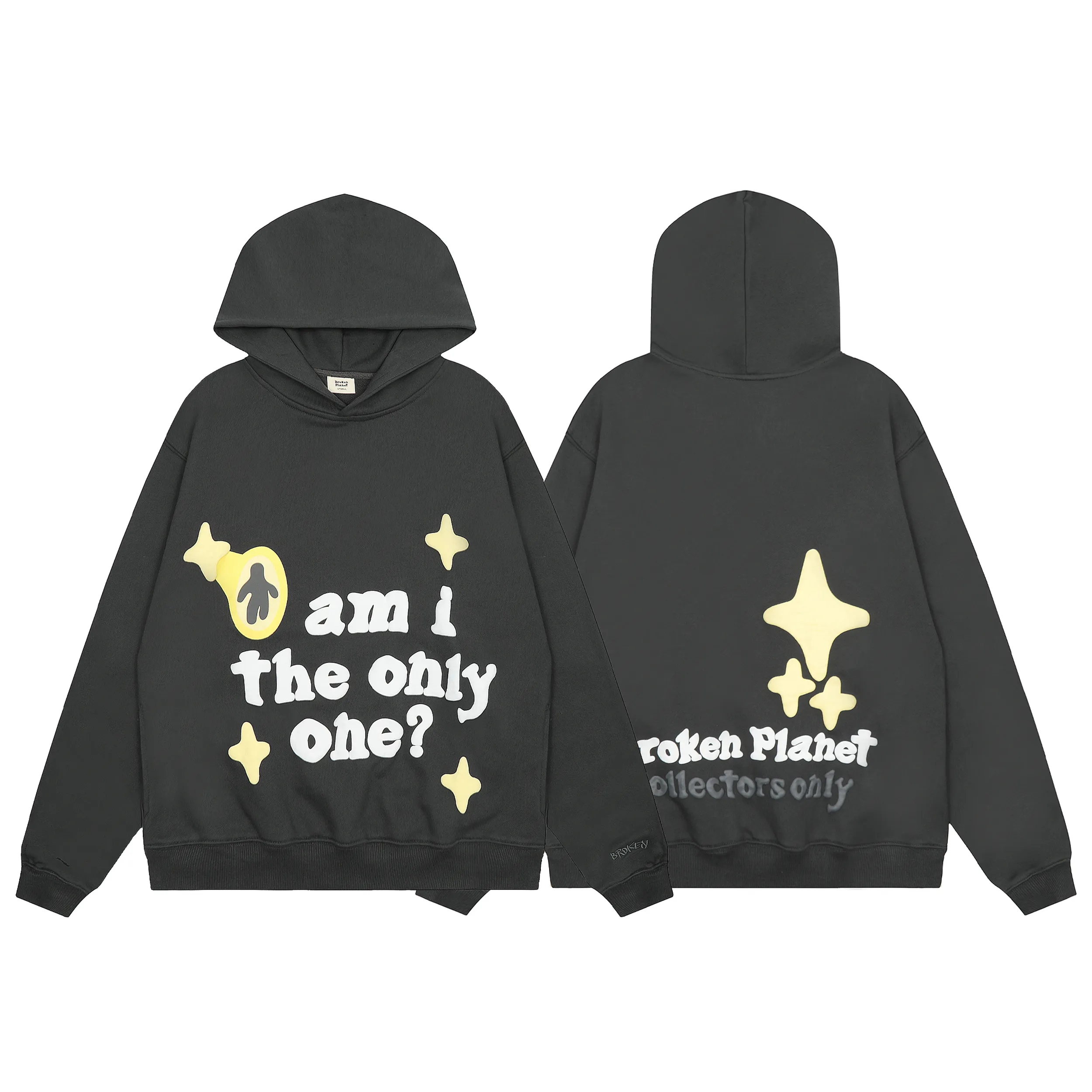 韓国発!【MONSTER REPUBLIC】Broken Oversized Hoodie/男女共用 DHgate.com:Mens Hoodies Sweatshirts 1 Reps Designer Broken